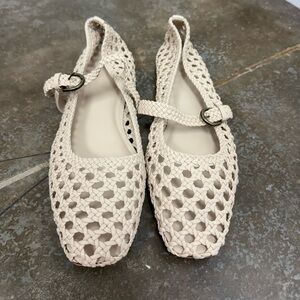 Women’s Cushionaire Weston Woven Mary Jane Flats